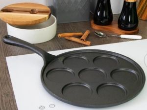 Чугунная сковорода для блинов KINGHoff KH-1263