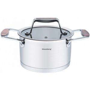 Кастрюля из нержавеющей стали 1.8 л KB-7225 KLAUSBERG