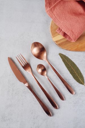 Набор столовых приборов "Alessi-Copper" P.L. 24предмета, без подароч.упак.