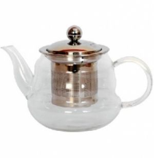 Жаропрочный стеклянный чайник 0,85 л. KELLI KL-3035